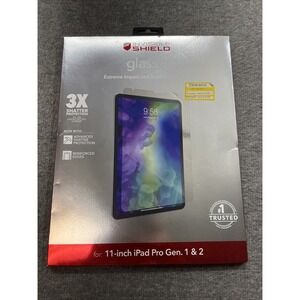 (3 For 1) Zagg Invisible Shield Glass‎ + Shield for iPad Pro 11" Gen. 1 & 2